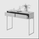 Ver imagem 5 de Aparador Buffet Rio 2 Gavetas para Sala 90 Cm Preto Cobre