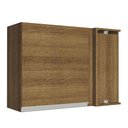 Ver imagem 1 de Armário de Cozinha Aéreo de Canto 1 Porta Rustic Glamy Madesa