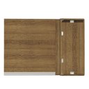 Ver imagem 6 de Armário de Cozinha Aéreo de Canto 1 Porta Rustic Glamy Madesa
