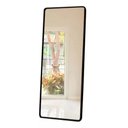 Ver imagem 2 de Espelho Retangular Moldura em Alumínio 170cm X 60cm E14 Grande Corpo Inteiro Preto