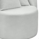 Ver imagem 3 de Kit 2 Poltrona Orgânica Maya Boucle Cru Redonda Decorativa - Arkell