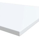 Ver imagem 2 de Kit 03 Prateleiras em Mdf 15mm Branco 20x90cm com Suporte Fixação