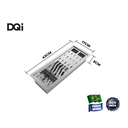 Ver imagem 3 de Cuba Kit Escorredor Completo Dqi Linear Módulo Único 43cm em Aço Inox Escovado