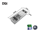 Ver imagem 3 de Cuba Kit Escorredor Completo Dqi Linear Módulo Único 43cm em Aço Inox Escovado