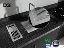 Ver imagem 4 de Cuba Kit Escorredor Completo Dqi Linear Módulo Único 43cm em Aço Inox Escovado
