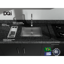 Ver imagem 2 de Cuba Kit Escorredor Completo Dqi Linear Módulo Único 43cm em Aço Inox Escovado