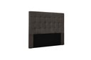 Ver imagem 2 de Cabeceira Casal 140cm Suede Verona Cinza