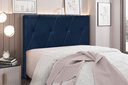 Ver imagem 1 de Cabeceira King Suede 195cm Aquilla Azul