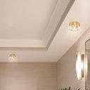 Ver imagem 6 de 4 Spot Embutido Cristal Base Dourada G9 Lavabo Sala Bet11