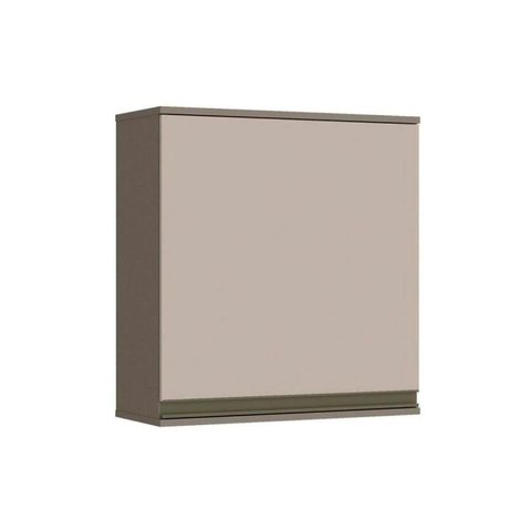 Módulo Cozinha Henn Connect Armário 1 Porta Duna/Cristal