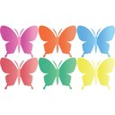 Ver imagem 6 de Adesivo de Parede Decorativo Infantil Borboletas