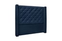 Ver imagem 2 de Cabeceira Casal 140cm Suede Vicenza Azul