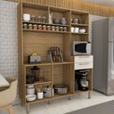 Ver imagem 2 de Cozinha Compacta Montano 6 Portas 2 Gavetas Freijó/soft - Panorama Móveis