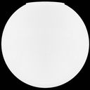 Ver imagem 1 de Globo de Vidro Lustre Branco Fosco Esférico sem Colar 08x15