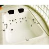 Banheira de Hidromassagem Ouro Fino Acrillic Dupla Premium 1,60m x 1,20m x 47cm - 1