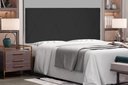 Ver imagem 1 de Cabeceira Suspensa Queen 160cm Suede Aquilla Preto
