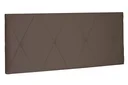 Ver imagem 2 de Cabeceira Suspensa King 195cm Suede Aquilla Marrom