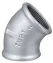 Ver imagem 1 de Cotovelo 45° Galvanizado 3/4 Polegadas Cotovelo Metal Galvanizado 45° 3/4 Polegada Tupy Tupi