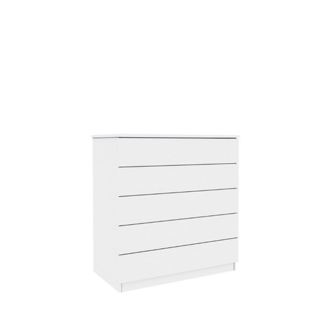 Cômoda Premium 5 Gavetas Tcil Móveis:neve