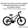 Bicicleta Aro 26 com Câmbio Traseiro Shimano Rbx Rosa/preto - 6