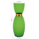 Ver imagem 2 de CHLORO VASO 38x14x14cm VIDRO VERDE NH
