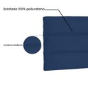 Ver imagem 4 de Cabeceira Suspensa Solteiro 90cm Suede La Itáliana Azul