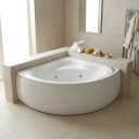 Ver imagem 1 de Banheira de Hidromassagem Gold Line Kantho Ouro Fino em Acrílico Branco 220V