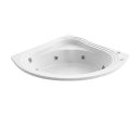 Ver imagem 2 de Banheira de Hidromassagem Gold Line Kantho Ouro Fino em Acrílico Branco 220V