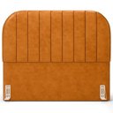 Ver imagem 3 de Cabeceira Cama Box King Estofada Orgânica 195cm Alice W01 Couríssimo Whisky - Lyam Decor
