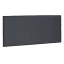 Ver imagem 2 de Cabeceira Suspensa Casal 140cm Suede Ravenna Cinza