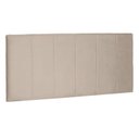 Ver imagem 2 de Cabeceira Suspensa Queen 160cm Suede Ravenna Bege