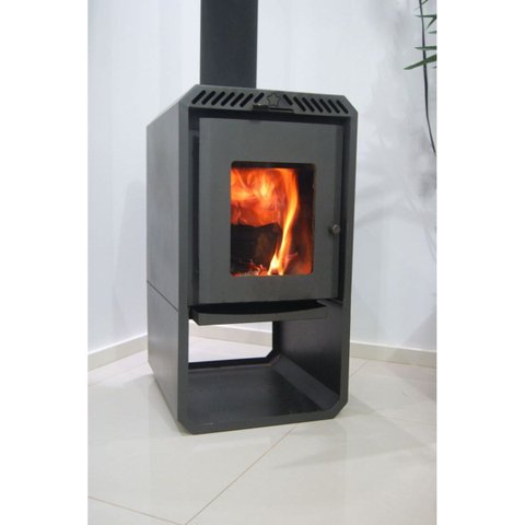 Calefator a Lenha de Dupla Combustão Tradicional Estela Maris