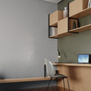 Ver imagem 2 de Papel de Parede Vinílico - Bobinex- Linho 3918- Cinza/gelo 52cm X 9,5m.