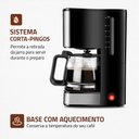 Ver imagem 6 de Cafeteira Elétrica Mondial Dolce Arome C-44-32x-si Preto/inox 220v