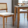 Conjunto Mesa Monalisa com 6 Cadeiras Rainha - Nesher - 6