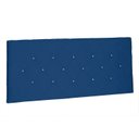 Ver imagem 2 de Cabeceira Suspensa Queen 160cm Suede Tania Azul