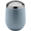 Ver imagem 1 de Porta Algodão Cotonete Pote Para Pia Banheiro Bancada Belly Azul Glacial