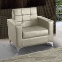 Ver imagem 1 de Poltrona Decorativa Thainá Corano Bege F 290 - Matrix