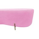 Ver imagem 4 de Puff Decorativo Orgânico Alana Suede Rosa Bebê