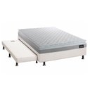 Ver imagem 2 de Cama Box c/Aux Crc Casal +Colchão Anatômico Ortopédico Magnum Hellen -