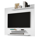 Ver imagem 1 de Painel para Sala Tv até 42” com Prateleiras Mdp Dubai - Jm3 Móveis:branco