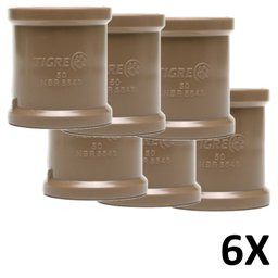 Kit 6 Luva Mista PVC Roscável e Soldável 1.1/2" (50mm) Tigre - 1