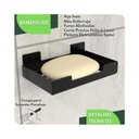 Ver imagem 6 de Porta Sabonete de Banheiro Saboneteira de Parede Preto F.elg