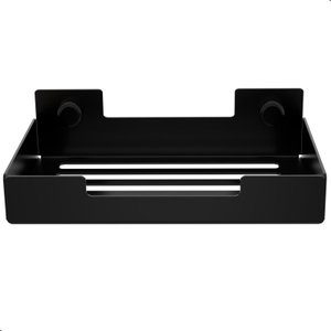 Porta Sabonete de Banheiro Saboneteira de Parede Preto F.elg