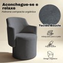 Ver imagem 6 de Poltrona Orgânica Moderna Confortável Estofada Recepção