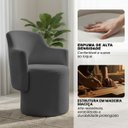 Ver imagem 5 de Poltrona Orgânica Moderna Confortável Estofada Recepção