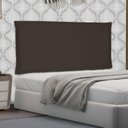 Ver imagem 1 de Cabeceira Suspensa Casal 140cm Suede Veneza Marrom