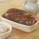 Ver imagem 2 de Cesta De Pão Retangular Banneton 29X15Cm Bege Ibili