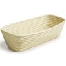 Cesta De Pão Retangular Banneton 29X15Cm Bege Ibili - 1
