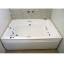 Ver imagem 5 de Banheira de Hidromassagem Dupla Acrilbath Top Line Ouro Fino com Cromoterapia LED e Apoios para Cabeça 170cm em Acrilico 220V Branco